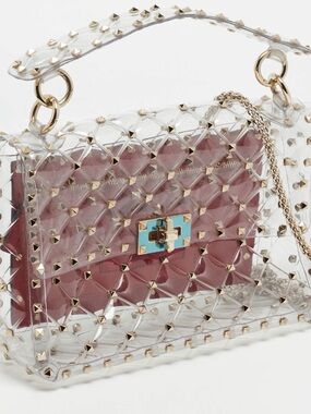 Valentino Rockstud Spike Medium
Clear PVC